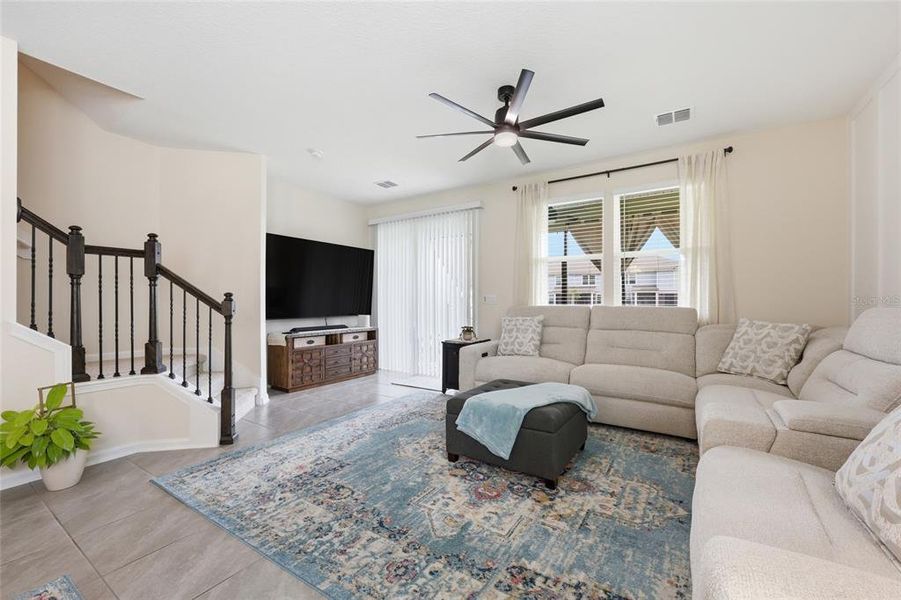 Furnished interior view inside a new home in , Palm Coast (Image 48).