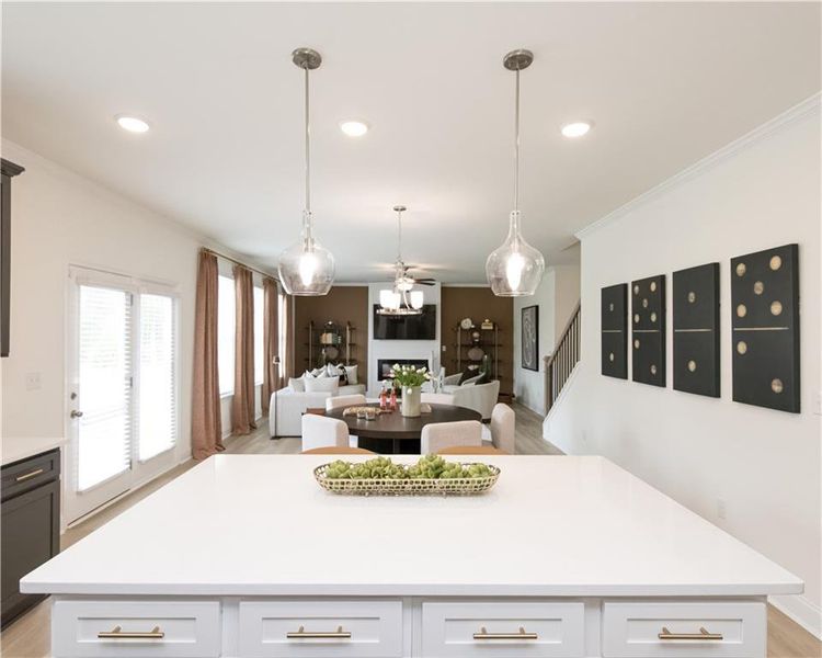Furnished interior view inside a new home in Highland Park, Stonecrest (Image 14). Furnished interior view inside a new home in Highland Park, Stonecrest (Image 14).
