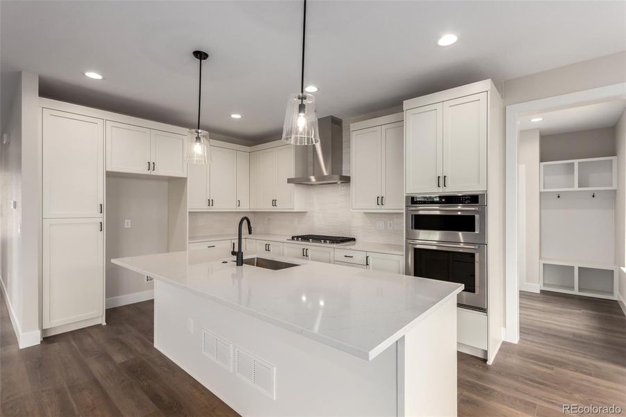 Furnished interior view inside a new home in West Grange, Longmont (Image 3).