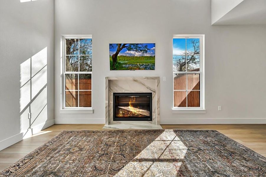Spacious, unfurnished interior of a new home in , Waco (Image 23).