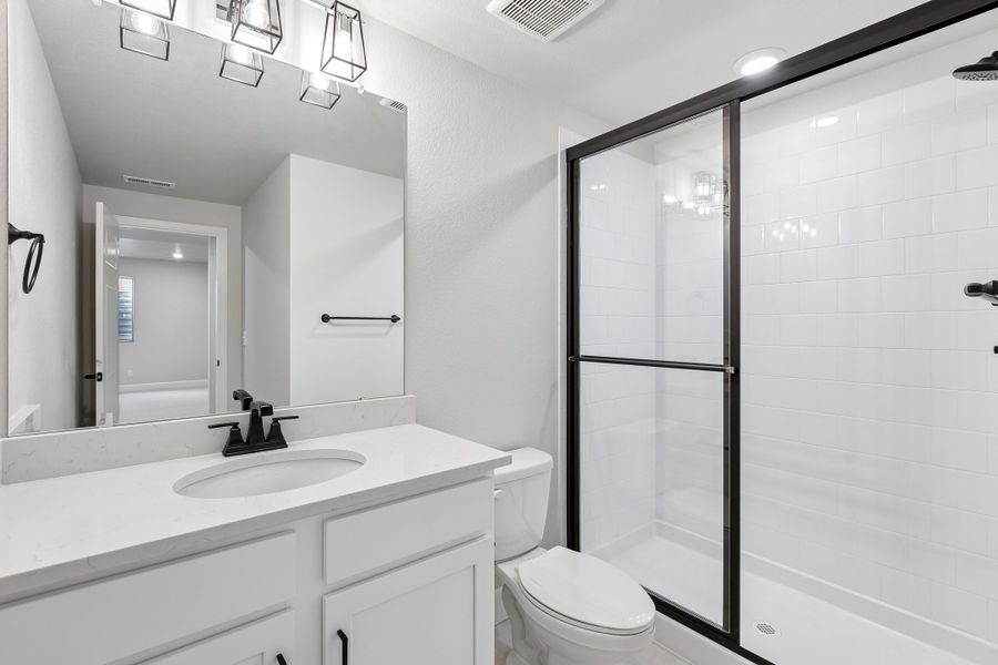 Furnished interior view inside a new home in Sterling Ranch, Littleton (Image 11).