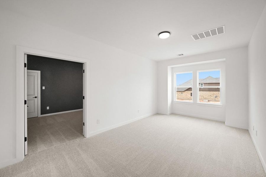 Spacious, unfurnished interior of a new home in Grand Central Park: 55ft. lots, Conroe (Image 6).