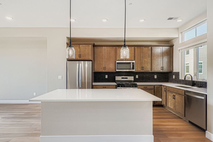 Furnished interior view inside a new home in Solterra, Lakewood (Image 3).