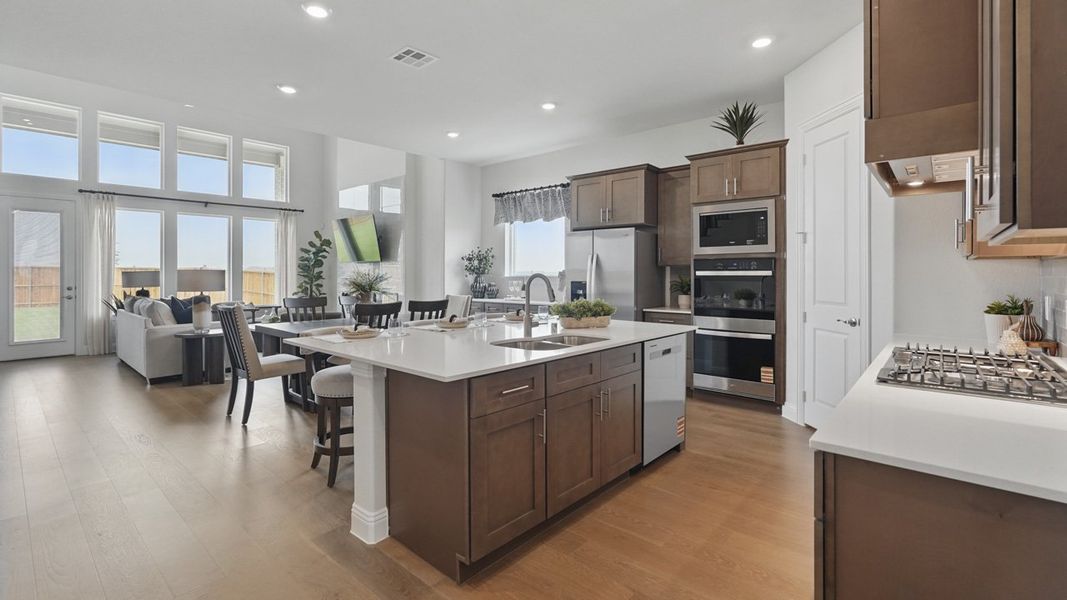 Representative furnished interior of a home built from the CYPRESS by D.R. Horton in Clearview Ranch, Royse City (Image 5). Representative furnished interior of a home built from the CYPRESS by D.R. Horton in Clearview Ranch, Royse City (Image 5).