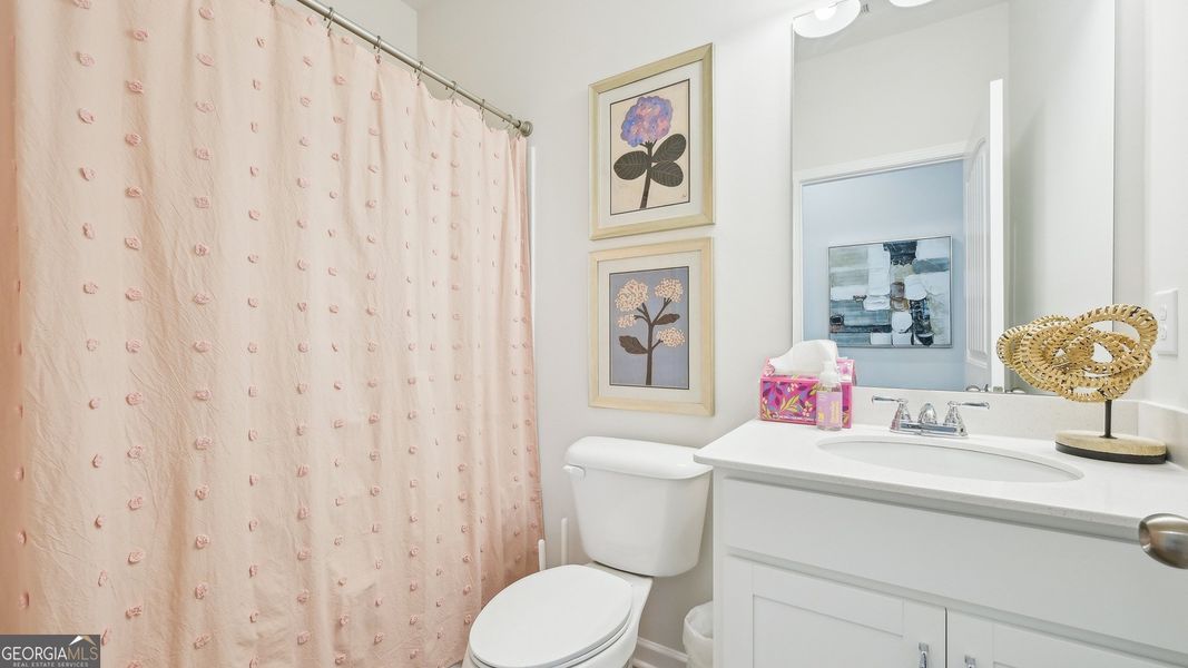 Furnished interior view inside a new home in Maddox Station, Eatonton (Image 10).