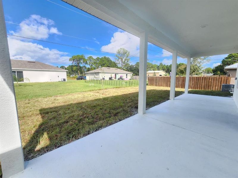 Exterior details and patio area of a home in , Palm Bay (Image 29). Exterior details and patio area of a home in , Palm Bay (Image 29).