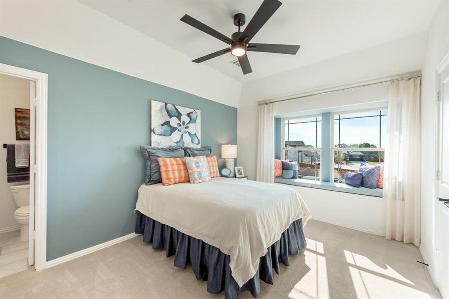 Furnished interior view inside a new home in Willow Wood, McKinney (Image 16).
