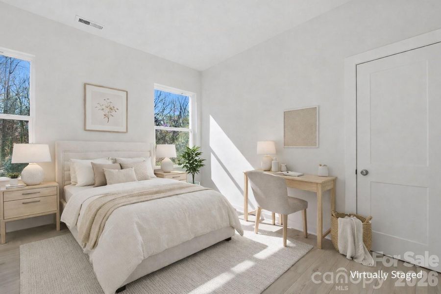 Bedroom - Virtually Staged Photo