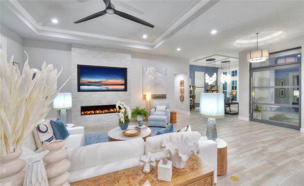 Furnished interior view inside a new home in , Ormond Beach (Image 15).