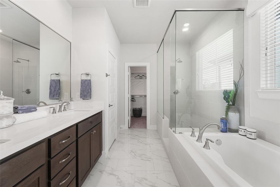 Furnished interior view inside a new home in , Houston (Image 11). Furnished interior view inside a new home in , Houston (Image 11).