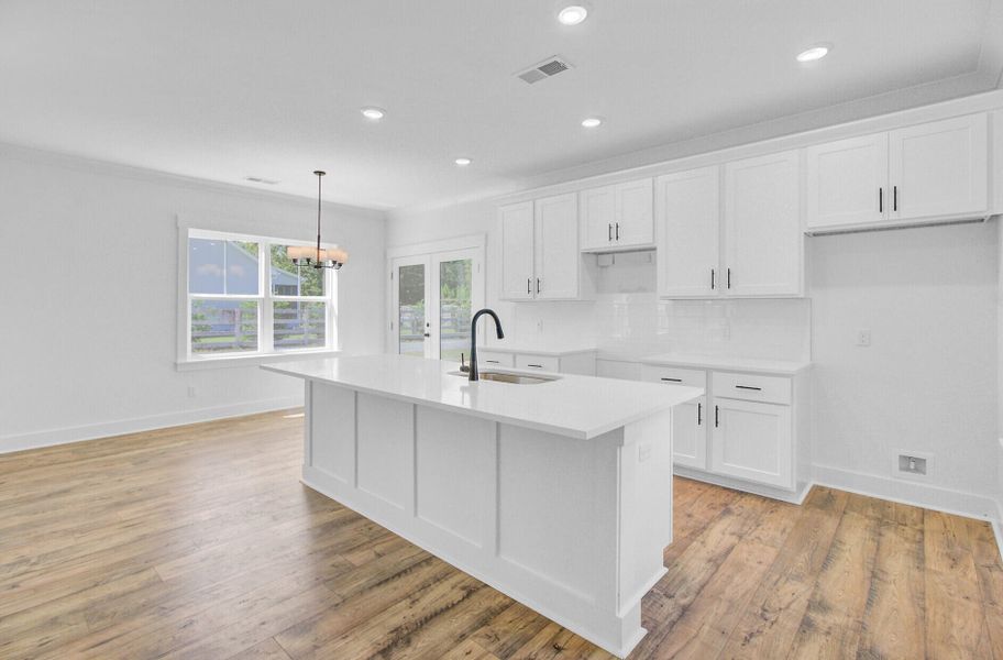 Furnished interior view inside a new home in , Charleston (Image 7).