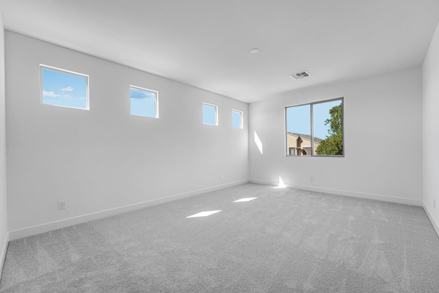 Representative unfurnished interior of a home built from the Revere by Taylor Morrison in Combs Ranch Landmark Collection, San Tan Valley (Image 21).