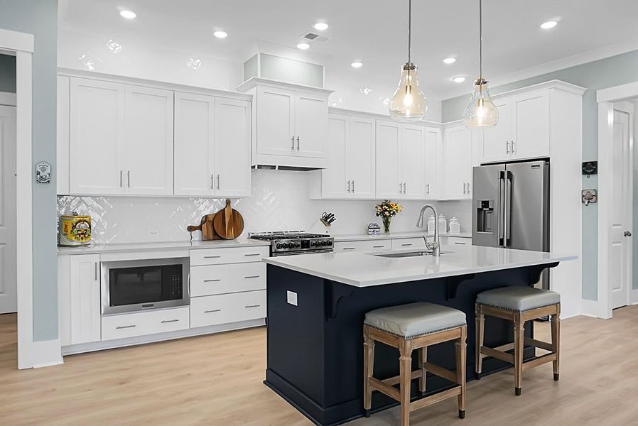 Furnished interior view inside a new home in , Summerville (Image 17).