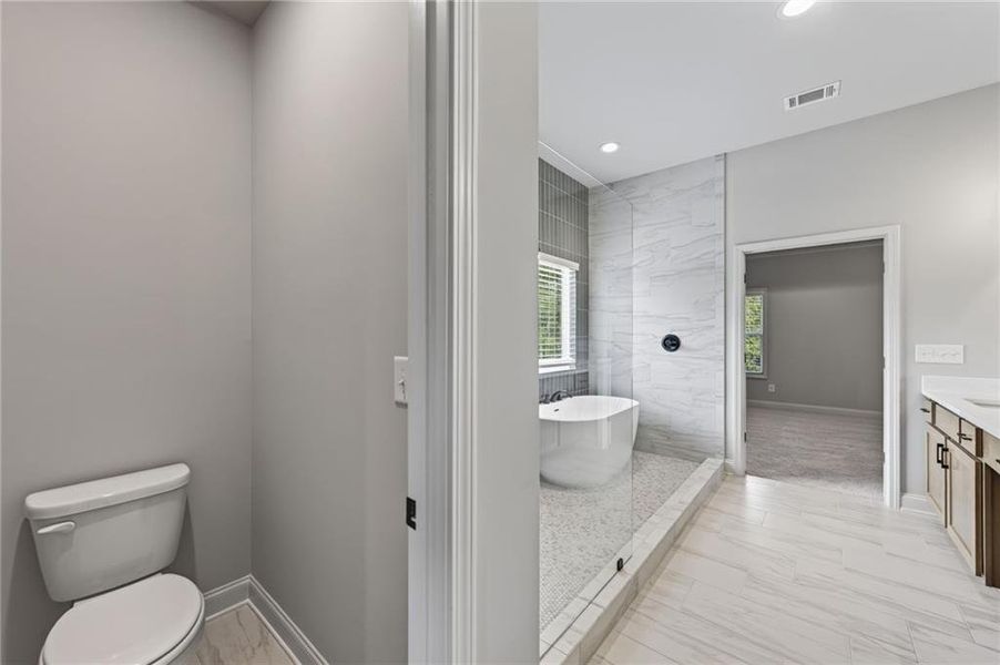 Furnished interior view inside a new home in , Loganville (Image 30).