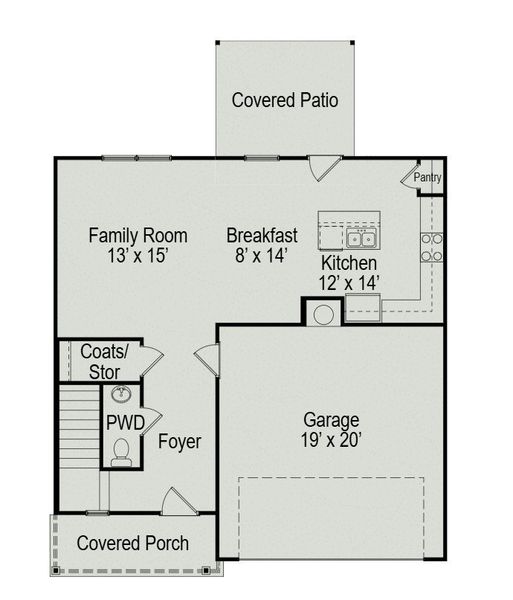 2D floor plan layout of this home in Cantigny Park, Clarksville, TN (Image 2). 2D floor plan layout of this home in Cantigny Park, Clarksville, TN (Image 2).