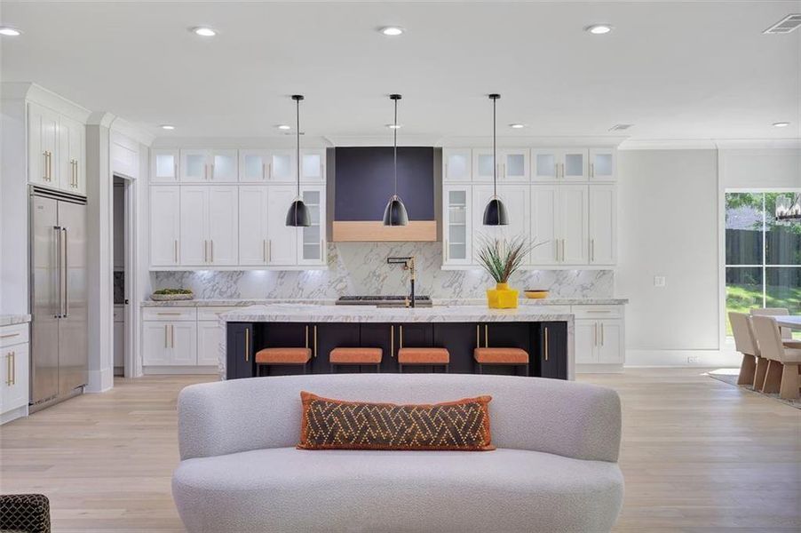 Furnished interior view inside a new home in , Suwanee (Image 6).