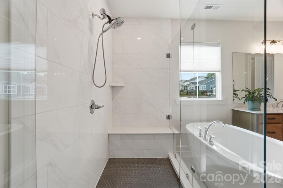 Furnished interior view inside a new home in , Belmont (Image 31).