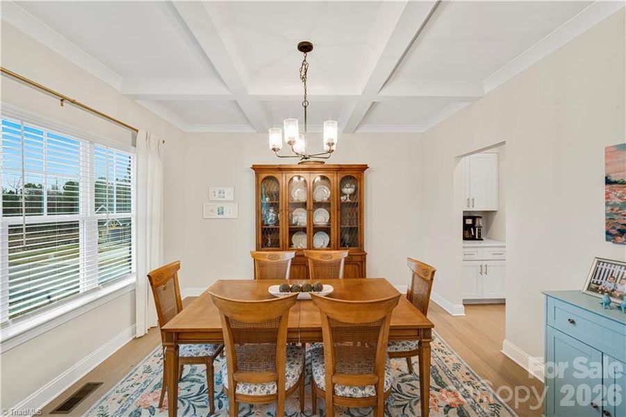 Furnished interior view inside a new home in , Lexington (Image 36).