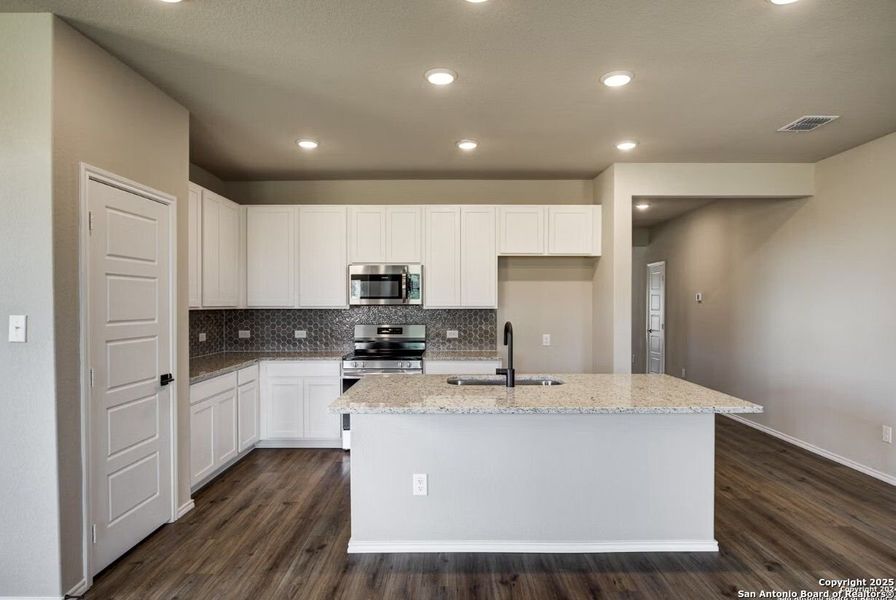 Furnished interior view inside a new home in Royal Crest, San Antonio (Image 4).