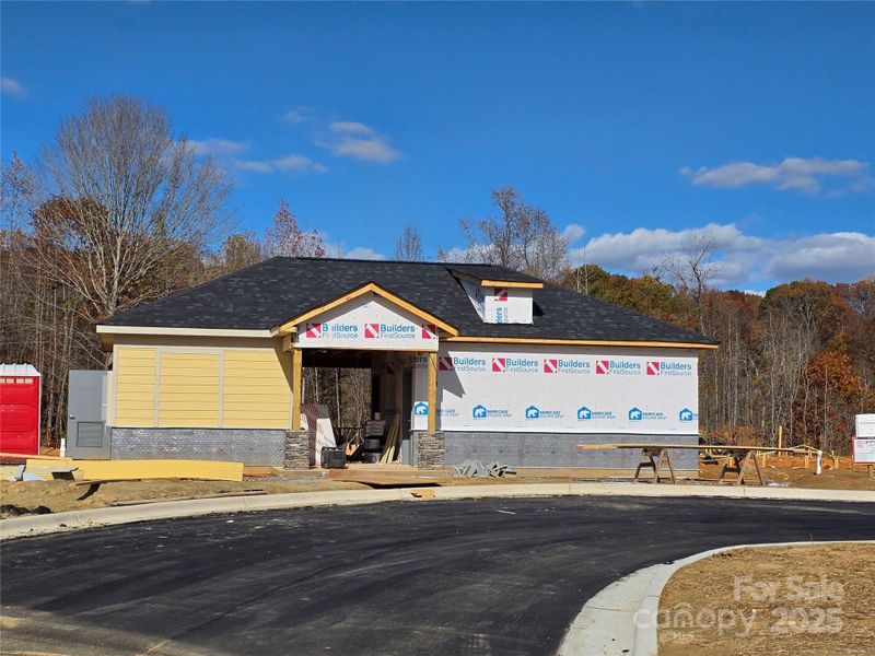In-progress construction of a new home in Nelson's Creek, Mocksville, NC (Image 21). In-progress construction of a new home in Nelson's Creek, Mocksville, NC (Image 21).