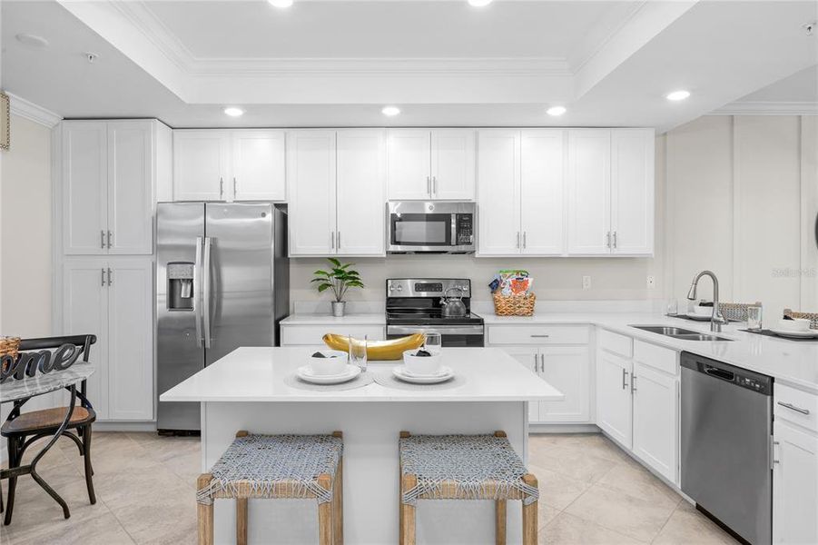 Furnished interior view inside a new home in Calusa Country Club, Lakewood Ranch (Image 7).