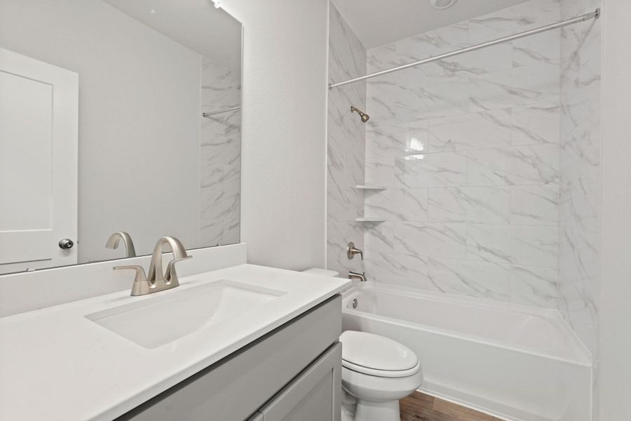 Furnished interior view inside a new home in Sunterra, Katy (Image 6). Furnished interior view inside a new home in Sunterra, Katy (Image 6).