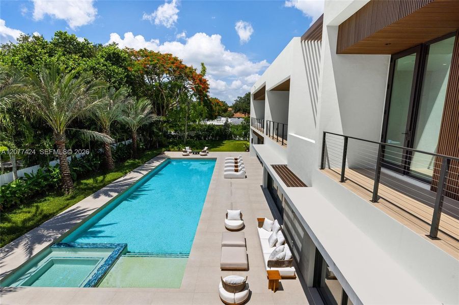Exterior details and patio area of a home in , Pinecrest (Image 31). Exterior details and patio area of a home in , Pinecrest (Image 31).