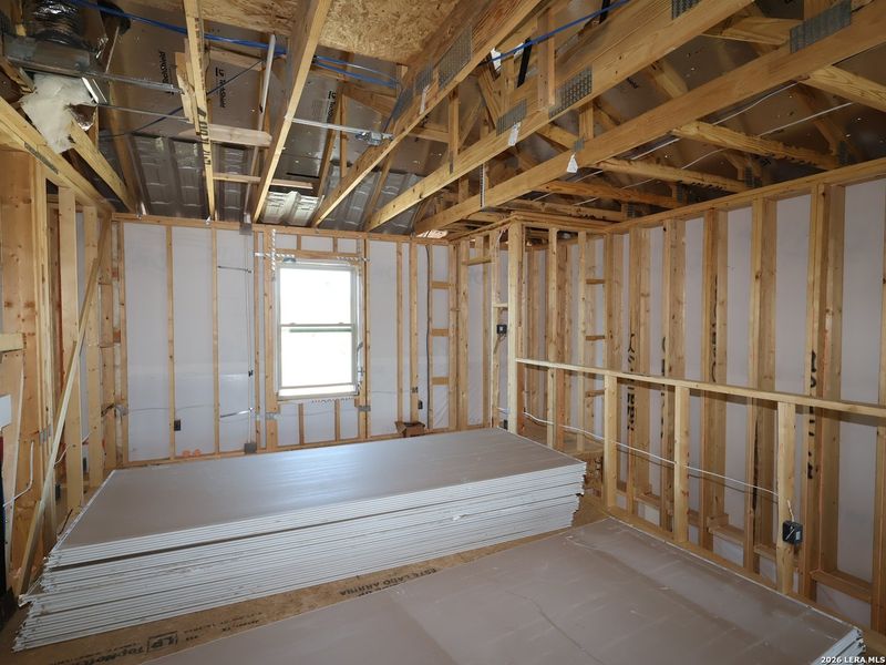 In-progress construction of a new home in Agave, San Antonio, TX (Image 33).