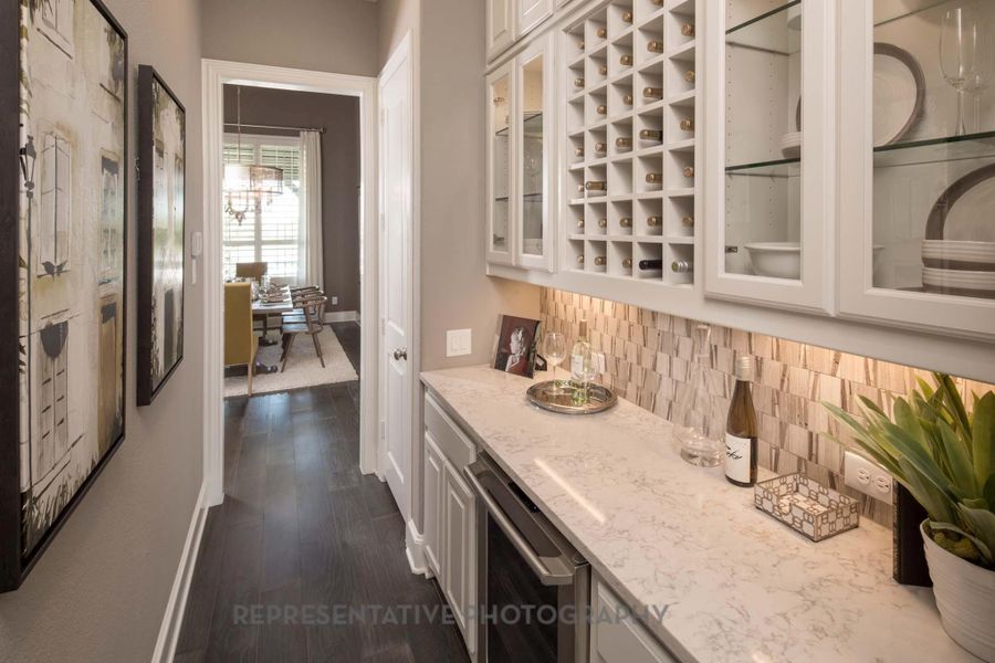 Furnished interior view inside a new home in Briarley, Montgomery (Image 8).