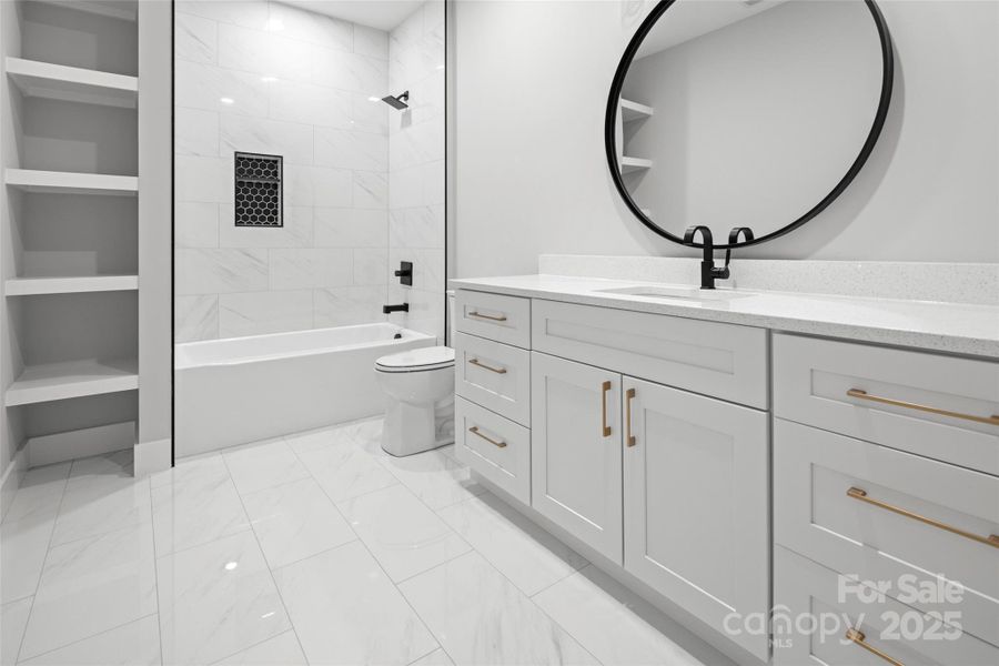 Furnished interior view inside a new home in , Asheville (Image 8).