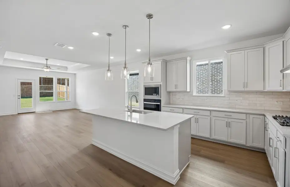 Furnished interior view inside a new home in Rosemary Fields, Godley (Image 9).