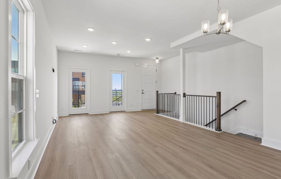 Spacious, unfurnished interior of a new home in Skyline, Nashville (Image 19). Spacious, unfurnished interior of a new home in Skyline, Nashville (Image 19).