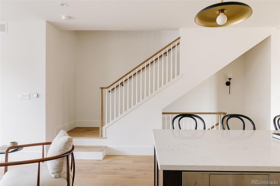 Furnished interior view inside a new home in , Denver (Image 32). Furnished interior view inside a new home in , Denver (Image 32).