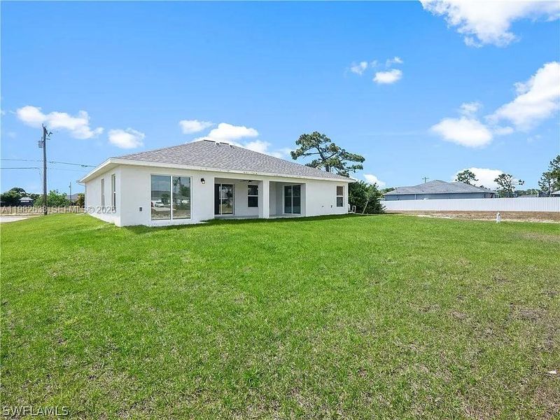 Exterior details and patio area of a home in , Cape Coral (Image 10). Exterior details and patio area of a home in , Cape Coral (Image 10).