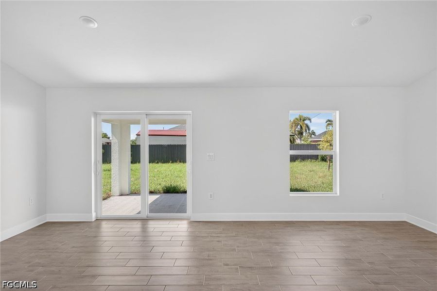 Spacious, unfurnished interior of a new home in Cape Coral, Cape Coral (Image 13). Spacious, unfurnished interior of a new home in Cape Coral, Cape Coral (Image 13).
