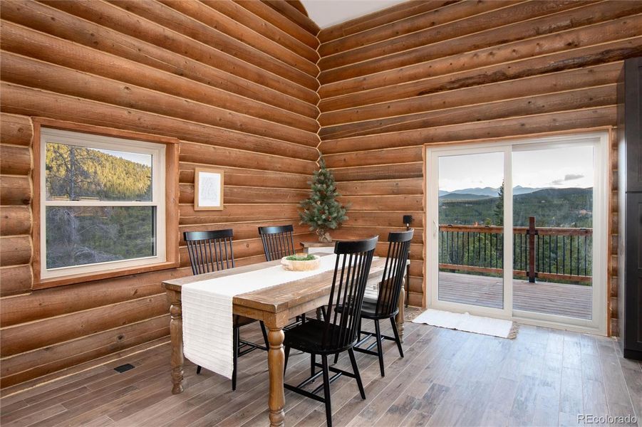 Furnished interior view inside a new home in , Idaho Springs (Image 9).