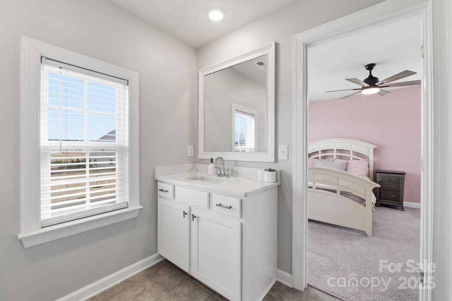 Shared Second Level Jack-And-Jill Bathroom Shared Second Level Jack-And-Jill Bathroom