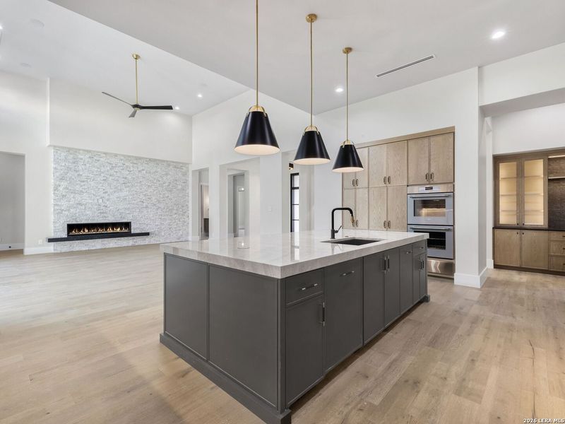 Furnished interior view inside a new home in , San Antonio (Image 11).