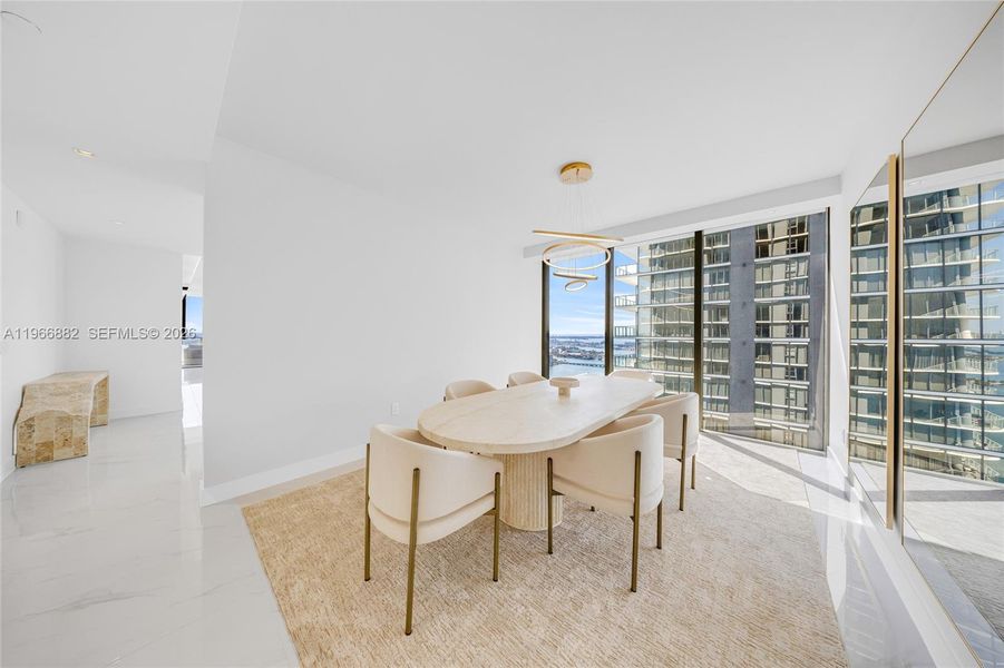 Furnished interior view inside a new home in , Miami (Image 62). Furnished interior view inside a new home in , Miami (Image 62).