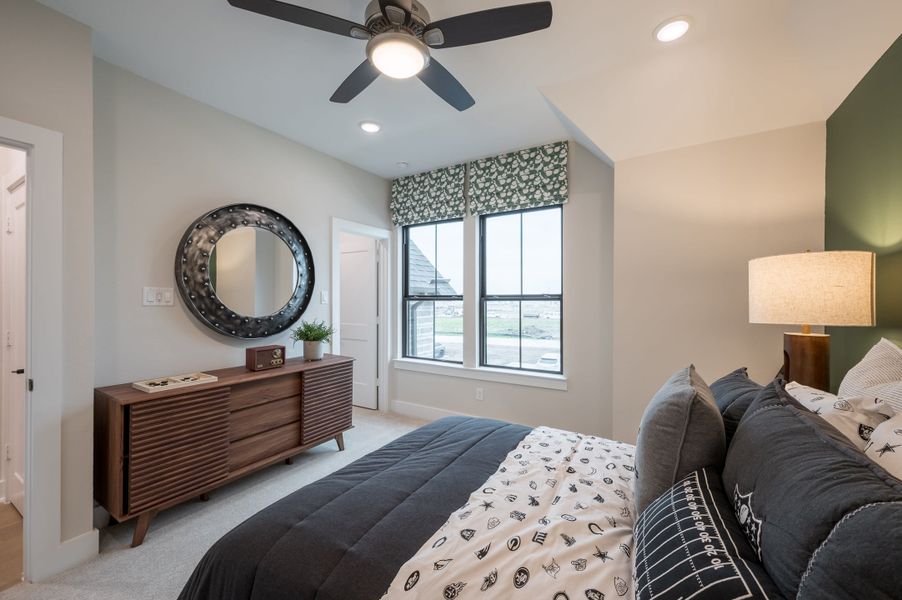 Representative furnished interior of a home built from the Barnhart by Tri Pointe Homes in Clopton Farms, Montgomery (Image 47).