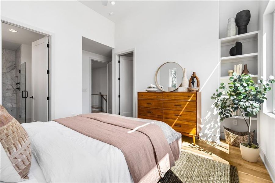 Furnished interior view inside a new home in , Atlanta (Image 39).