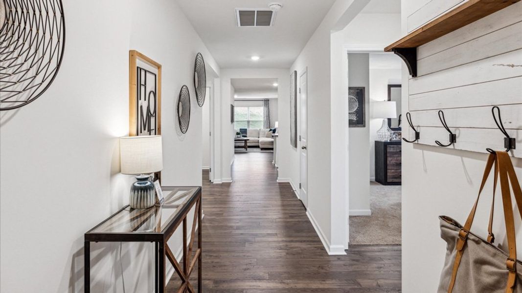 Furnished interior view inside a new home in Isabel Estates, Knoxville (Image 23). Furnished interior view inside a new home in Isabel Estates, Knoxville (Image 23).
