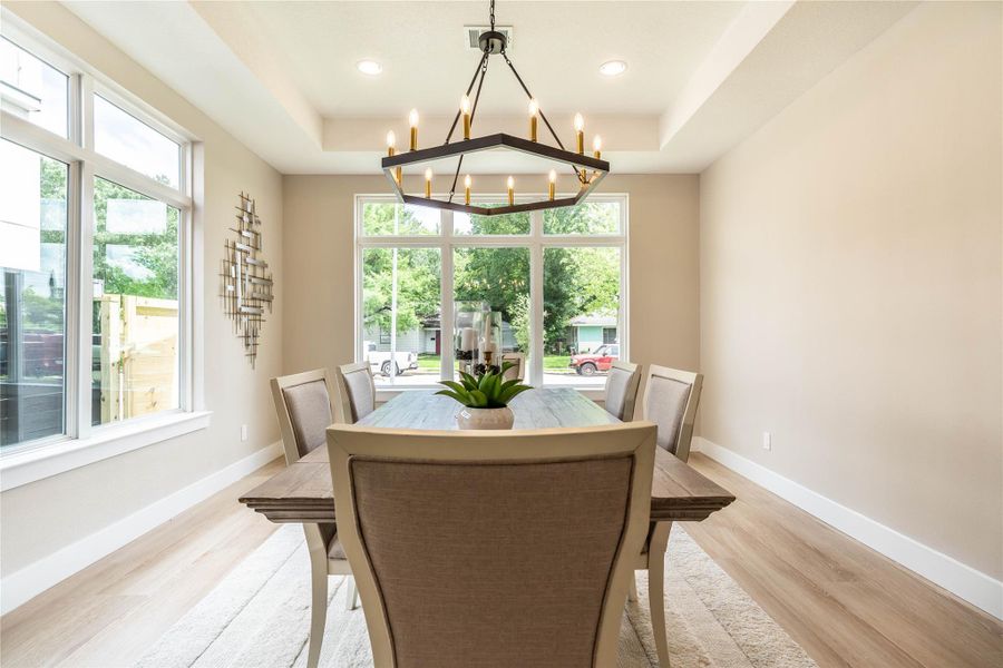 Dining Room - Previous Build for Fixture and Finish Reference