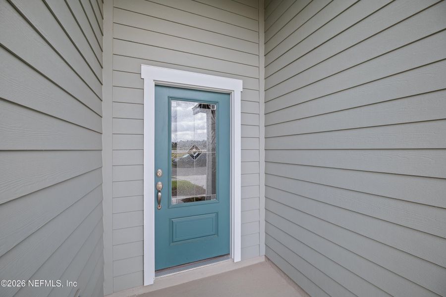 Exterior details and patio area of a home in Westport Landing, Jacksonville (Image 4).