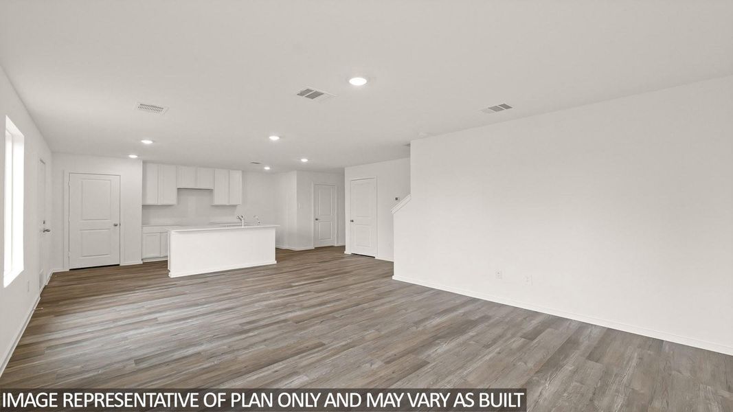 Spacious, unfurnished interior of a new home in The Canopies, Splendora (Image 23).