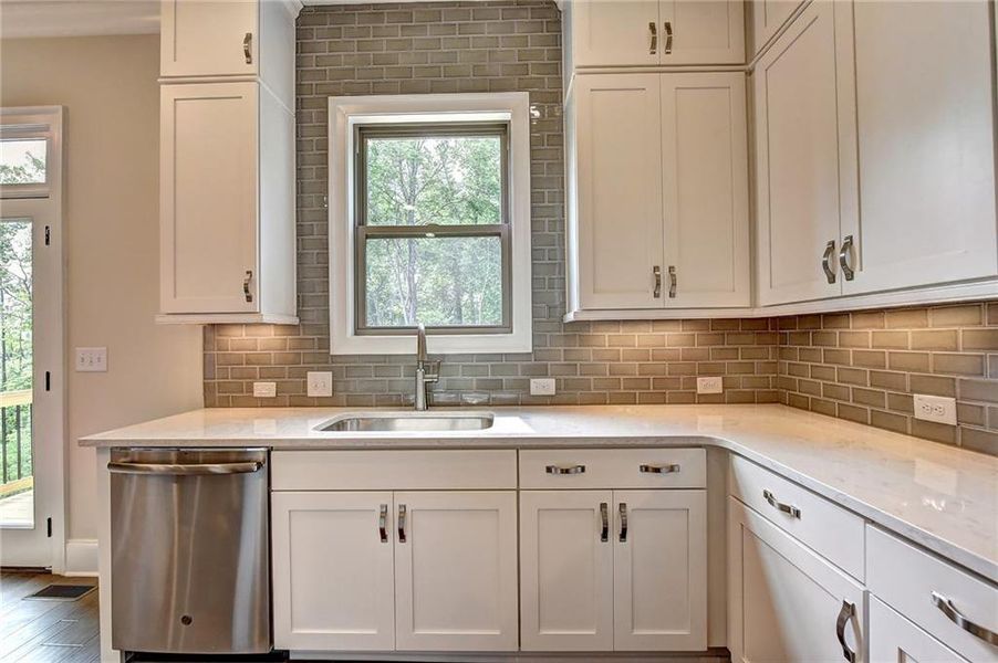 Furnished interior view inside a new home in Bellmoore Park, Duluth (Image 43).