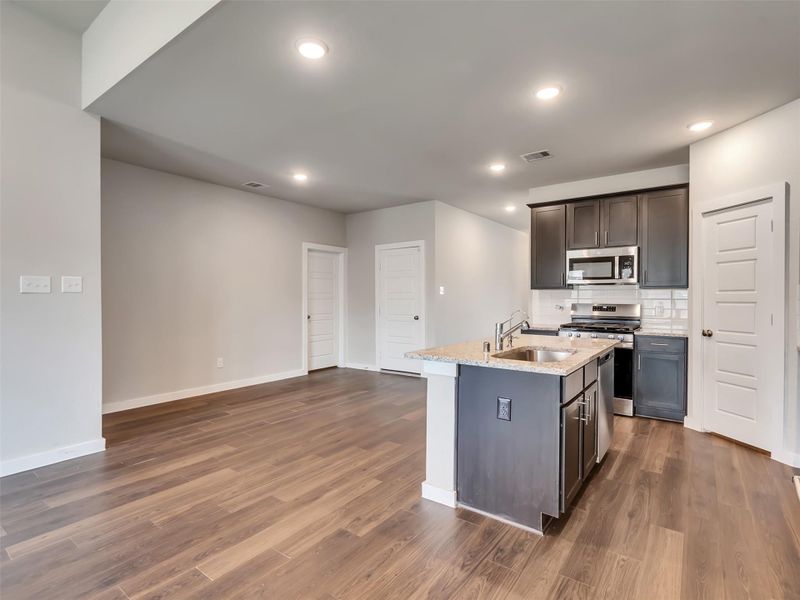 Furnished interior view inside a new home in , La Marque (Image 15).