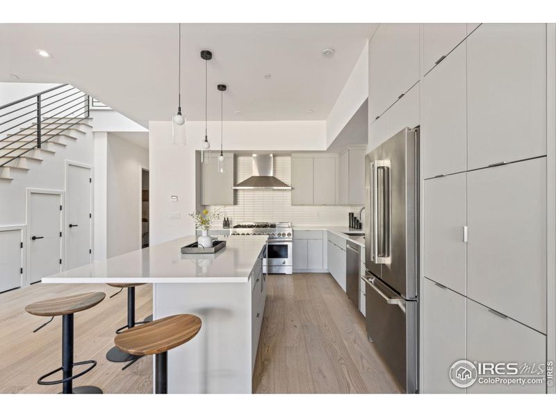 Furnished interior view inside a new home in , Boulder (Image 30).