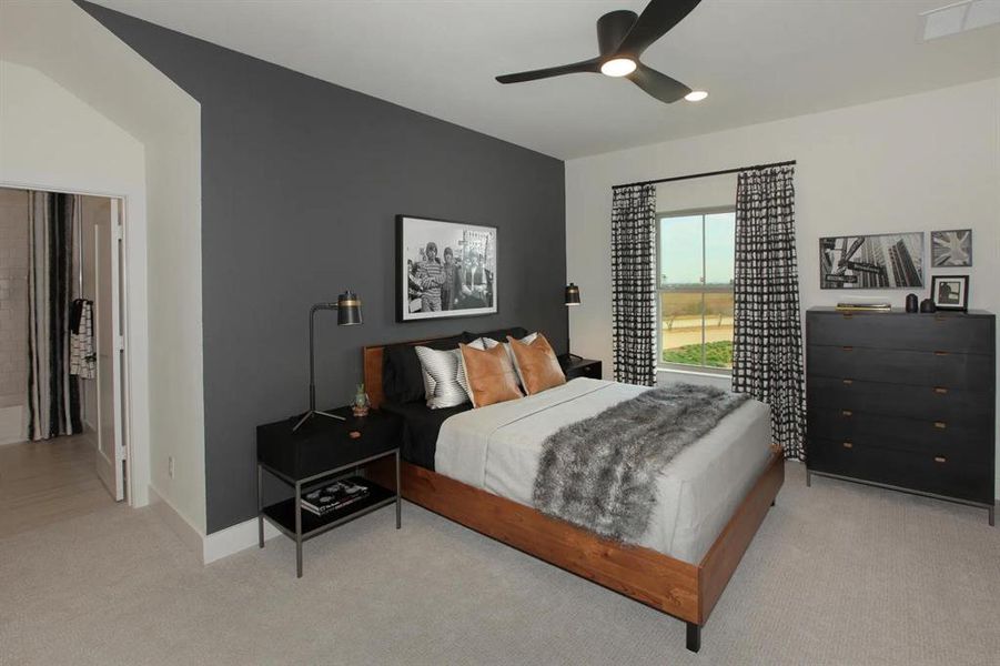 Furnished interior view inside a new home in Harvest - 80', Northlake (Image 16). Furnished interior view inside a new home in Harvest - 80', Northlake (Image 16).