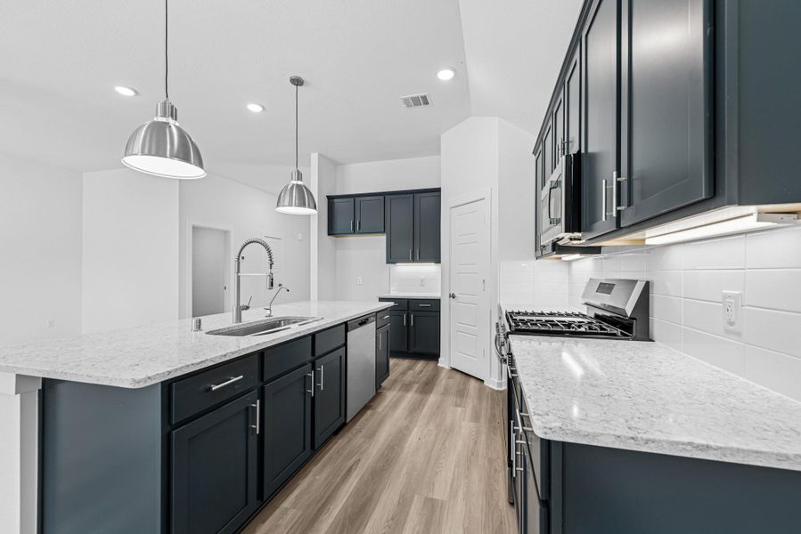 Furnished interior view inside a new home in Summerview, Fulshear (Image 5). Furnished interior view inside a new home in Summerview, Fulshear (Image 5).